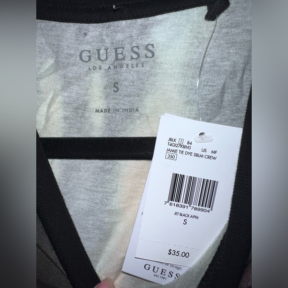 👕NWT Men’s Guess Tie dye shirt size small - Picture 2 of 3